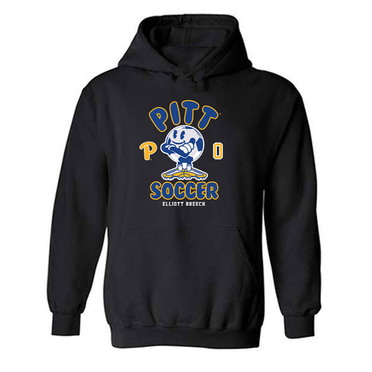 Pittsburgh - NCAA Women's Soccer : Elliott Breech - Fashion Shersey Hooded Sweatshirt-0