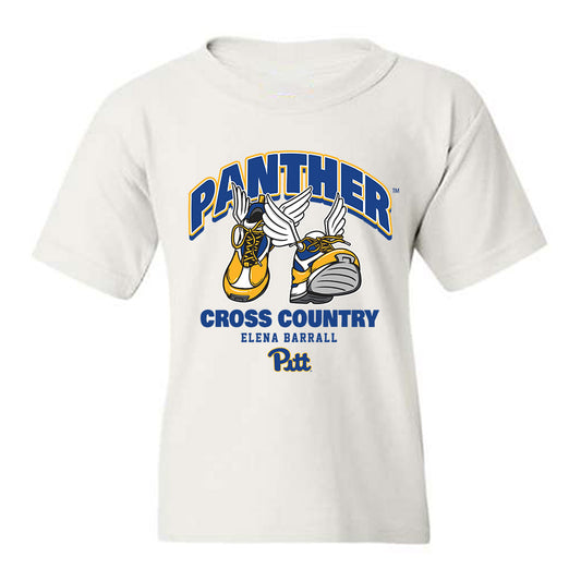 Pittsburgh - NCAA Women's Cross Country : Elena Barrall - Fashion Shersey Youth T-Shirt-0