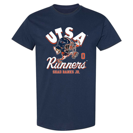 UTSA - NCAA Football : Shad Banks Jr. - Fashion Shersey T-Shirt-0