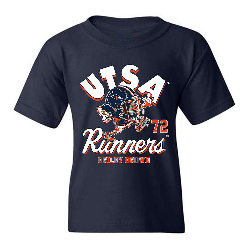 UTSA - NCAA Football : Briley Brown - Fashion Shersey Youth T-Shirt