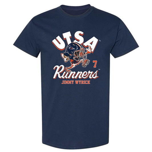 UTSA - NCAA Football : Jimmy Wyrick - Fashion Shersey T-Shirt-0
