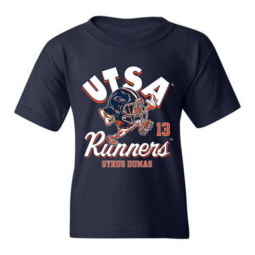 UTSA - NCAA Football : Syrus Dumas - Fashion Shersey Youth T-Shirt