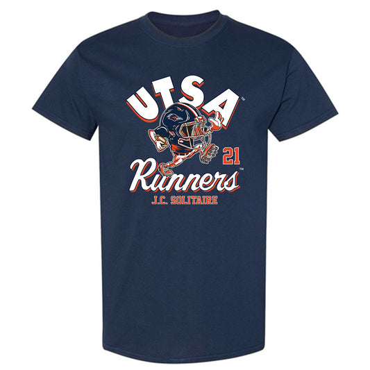 UTSA - NCAA Football : J.C. Solitaire - Fashion Shersey T-Shirt-0