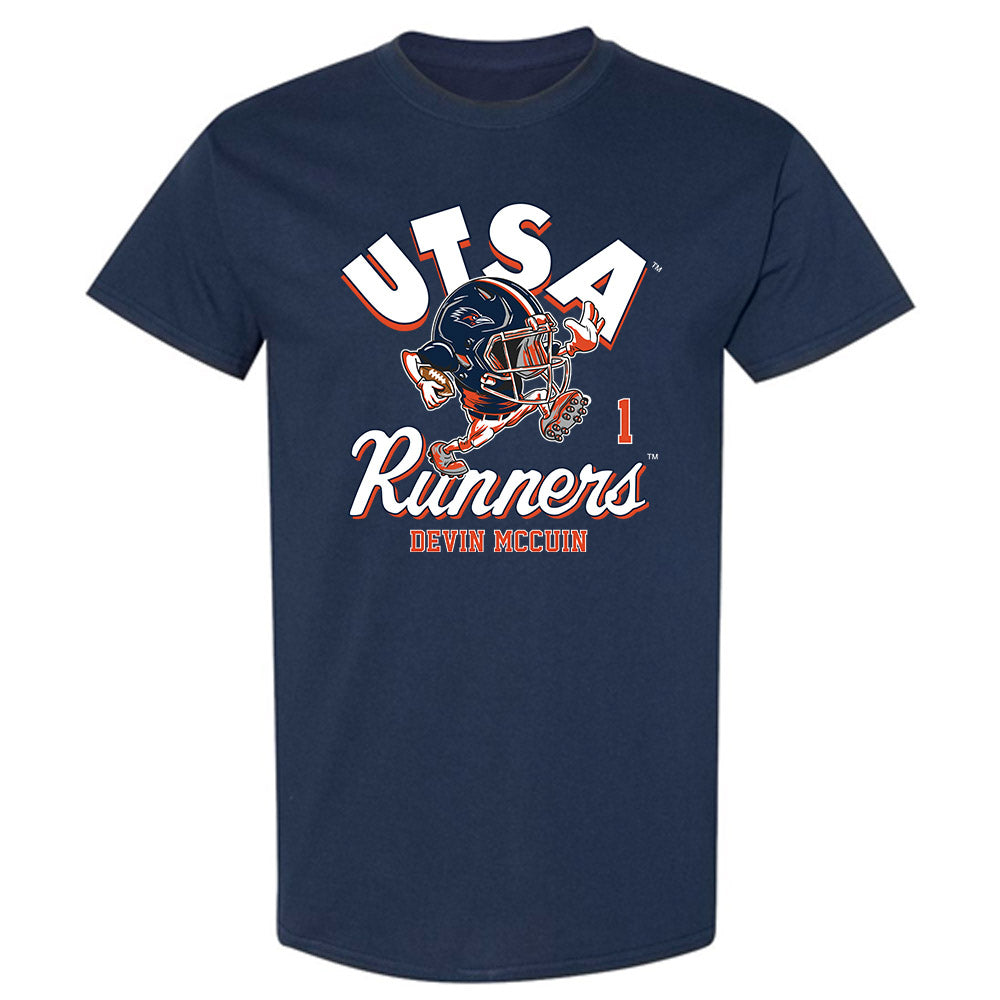 UTSA - NCAA Football : Devin McCuin - Fashion Shersey T-Shirt-0