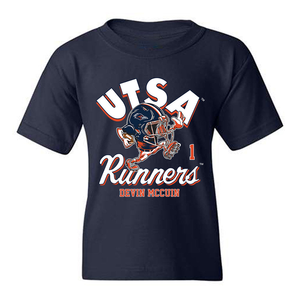 UTSA - NCAA Football : Devin McCuin - Fashion Shersey Youth T-Shirt-0