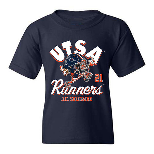 UTSA - NCAA Football : J.C. Solitaire - Fashion Shersey Youth T-Shirt-0