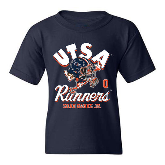 UTSA - NCAA Football : Shad Banks Jr. - Fashion Shersey Youth T-Shirt-0