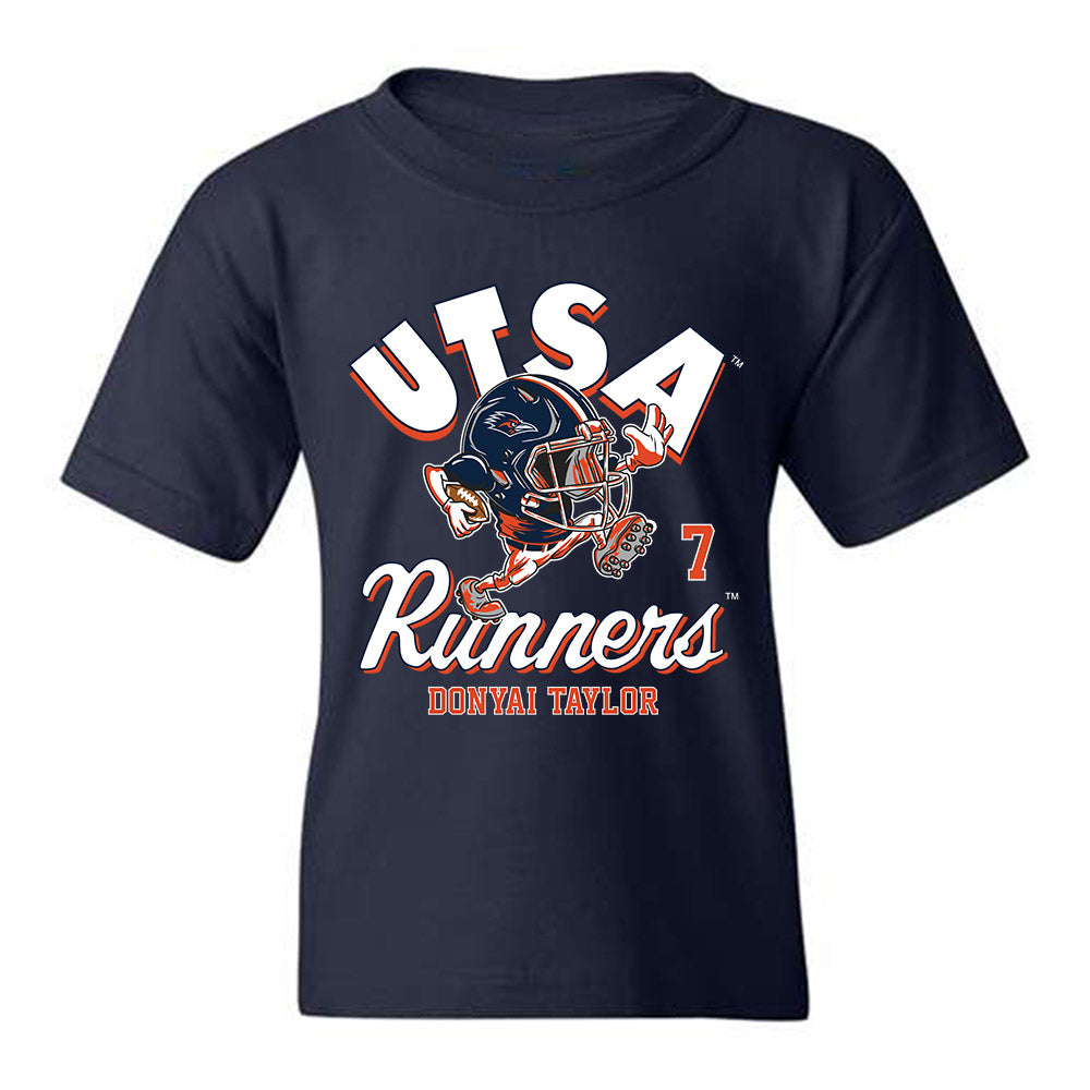 UTSA - NCAA Football : Donyai Taylor - Fashion Shersey Youth T-Shirt