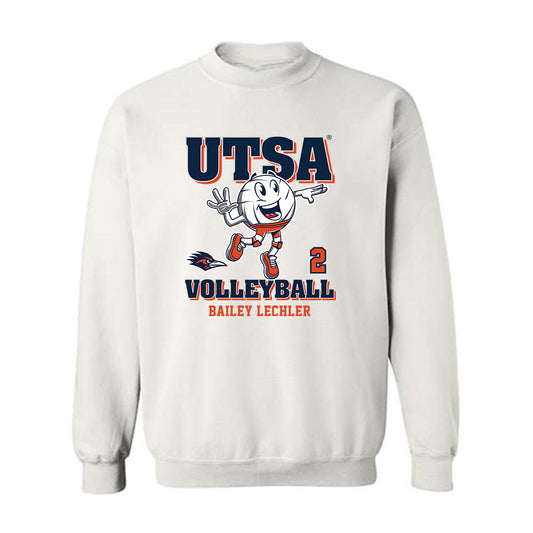 UTSA - NCAA Women's Volleyball : Bailey Lechler - Fashion Shersey Crewneck Sweatshirt