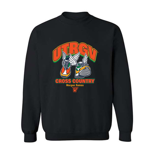 UTRGV - NCAA Women's Cross Country : Morgan Ramos - Fashion Shersey Crewneck Sweatshirt-0