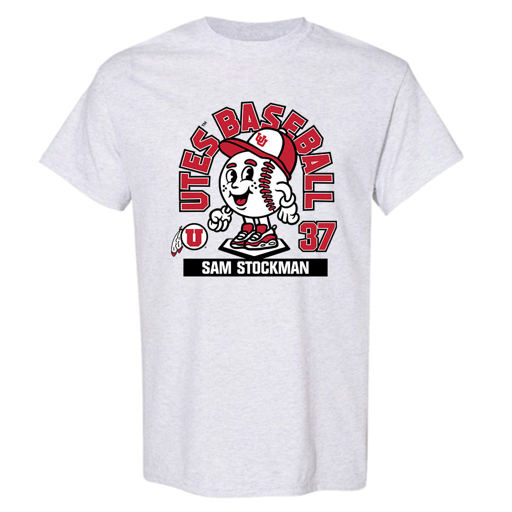 Utah - NCAA Baseball : Sam Stockman - Fashion Shersey T-Shirt-0