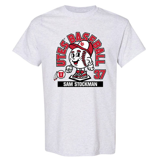 Utah - NCAA Baseball : Sam Stockman - Fashion Shersey T-Shirt-0