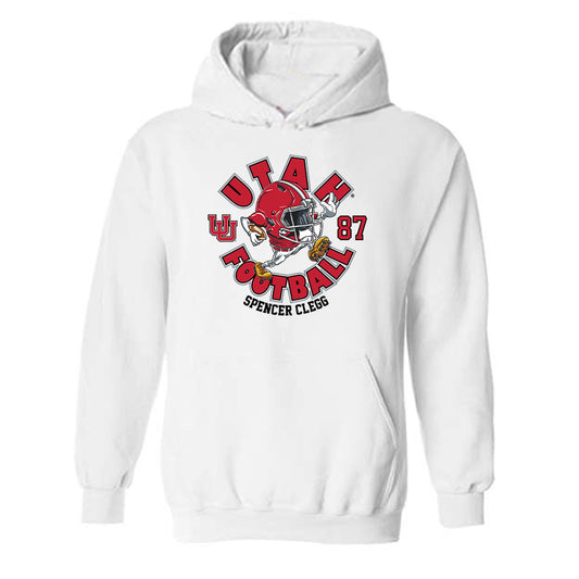 Utah - NCAA Football : Spencer Clegg - Hooded Sweatshirt