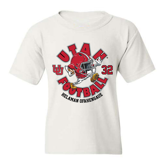 Utah - NCAA Football : Helaman Ofahengaue - Fashion Shersey Youth T-Shirt