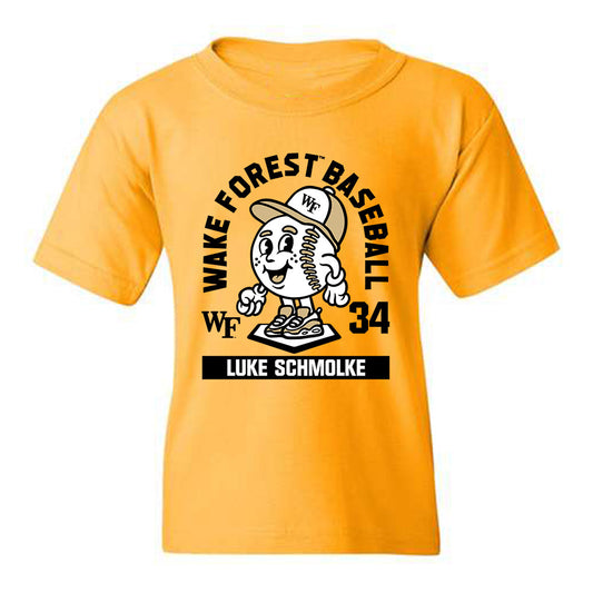 Wake Forest - NCAA Baseball : Luke Schmolke - Youth T-Shirt Fashion Shersey
