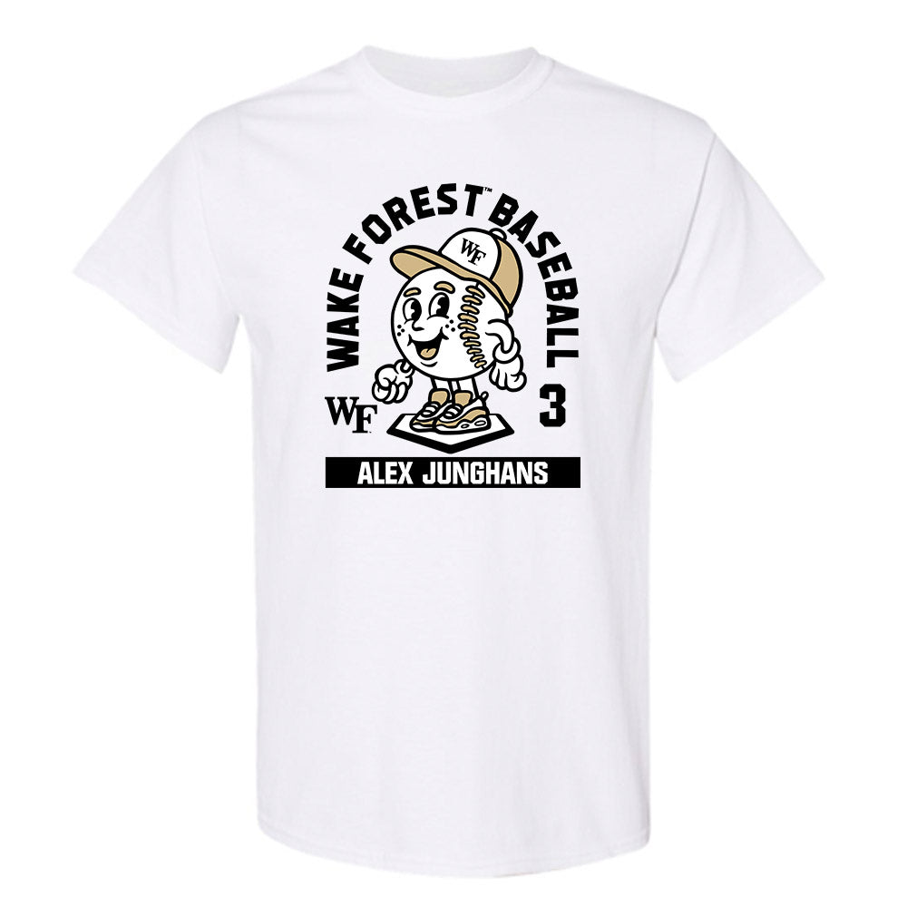 Wake Forest - NCAA Baseball : Alex Junghans - Fashion Shersey T-Shirt-0