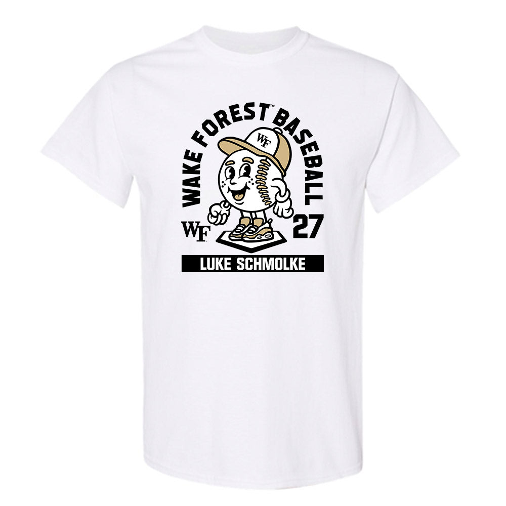 Wake Forest - NCAA Baseball : Luke Schmolke - Fashion Shersey T-Shirt-0