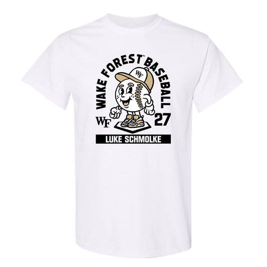 Wake Forest - NCAA Baseball : Luke Schmolke - Fashion Shersey T-Shirt-0