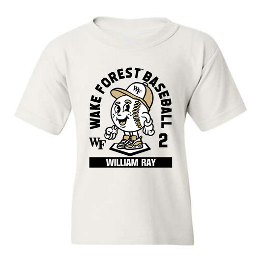 Wake Forest - NCAA Baseball : William Ray - Fashion Shersey Youth T-Shirt