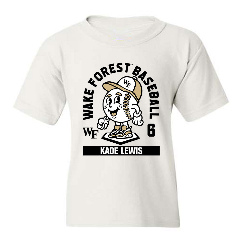 Wake Forest - NCAA Baseball : Kade Lewis - Fashion Shersey Youth T-Shirt