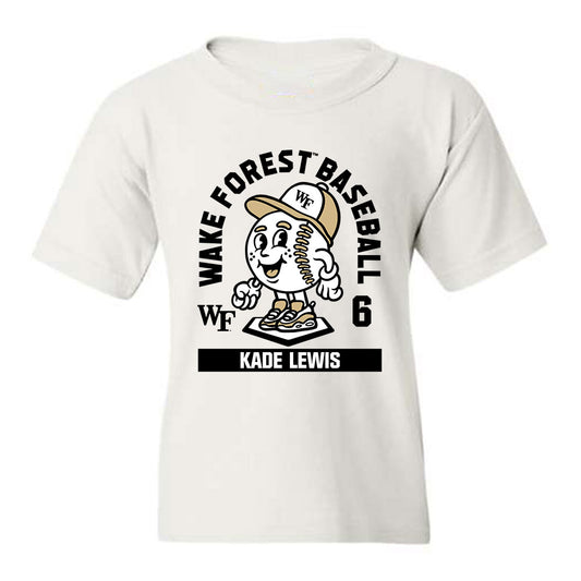 Wake Forest - NCAA Baseball : Kade Lewis - Fashion Shersey Youth T-Shirt