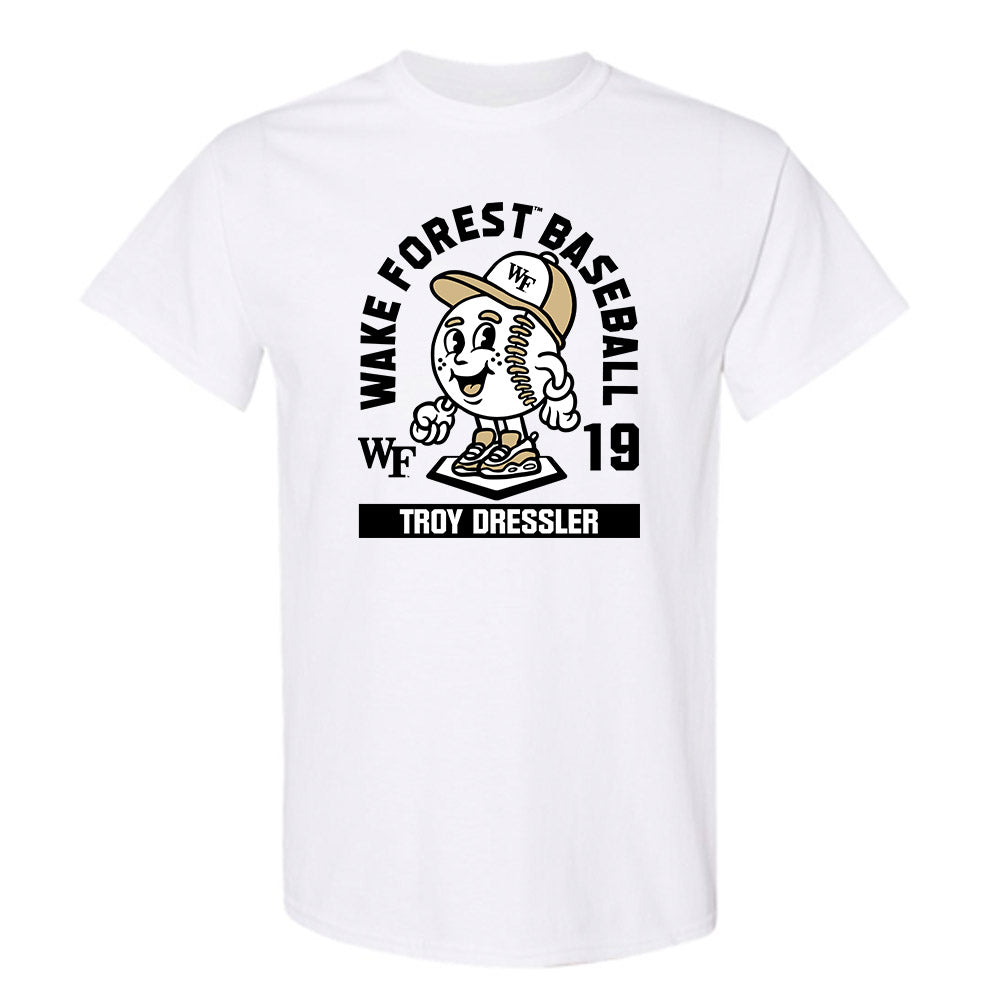 Wake Forest - NCAA Baseball : Troy Dressler - Fashion Shersey T-Shirt-0