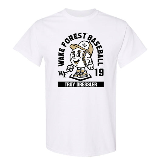 Wake Forest - NCAA Baseball : Troy Dressler - Fashion Shersey T-Shirt-0