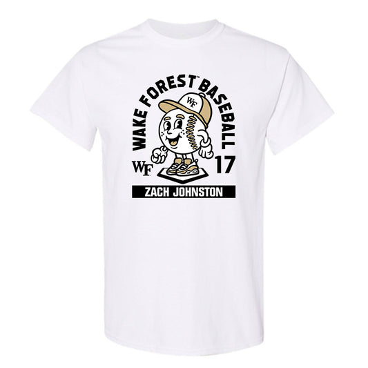 Wake Forest - NCAA Baseball : Zach Johnston - Fashion Shersey T-Shirt