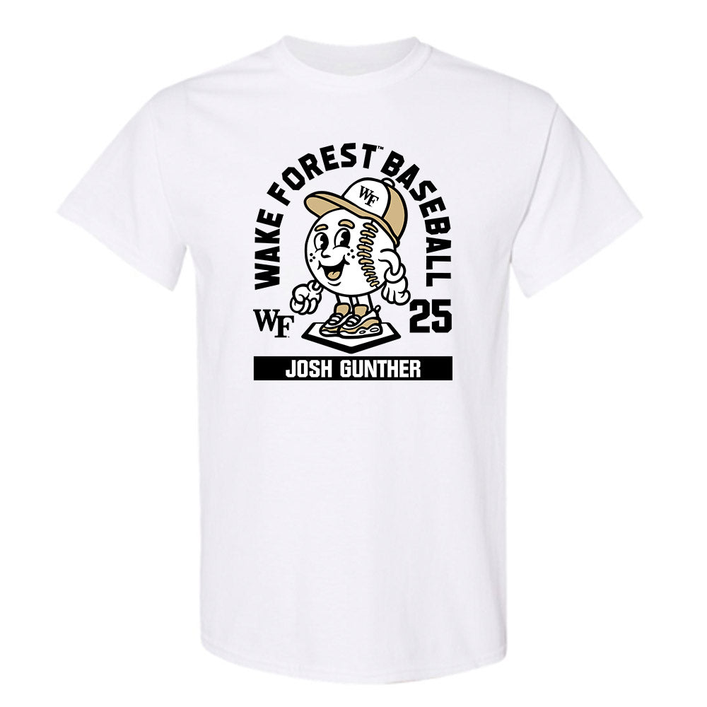 Wake Forest - NCAA Baseball : Josh Gunther - Fashion Shersey T-Shirt