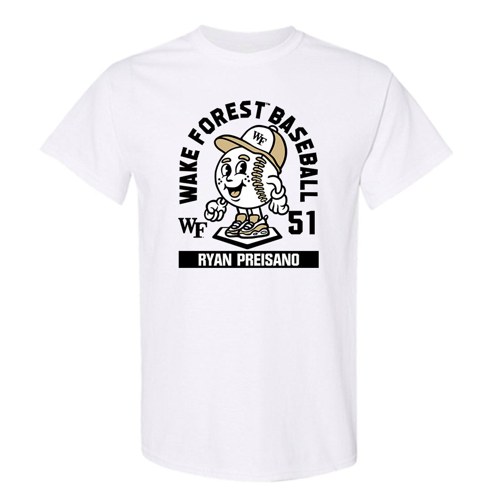 Wake Forest - NCAA Baseball : Ryan Preisano - Fashion Shersey T-Shirt