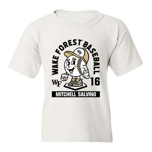 Wake Forest - NCAA Baseball : Mitchell Salvino - Fashion Shersey Youth T-Shirt