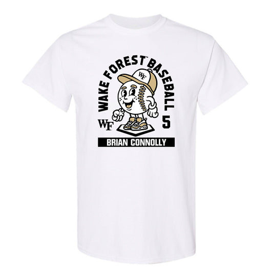 Wake Forest - NCAA Baseball : Brian Connolly - Fashion Shersey T-Shirt-0