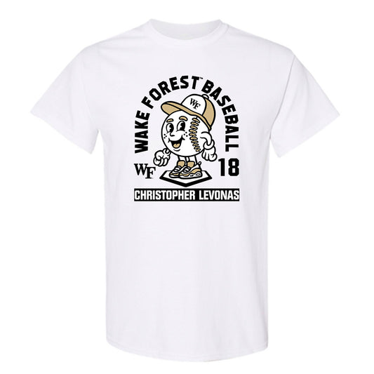 Wake Forest - NCAA Baseball : Christopher Levonas - Fashion Shersey T-Shirt-0