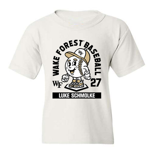 Wake Forest - NCAA Baseball : Luke Schmolke - Fashion Shersey Youth T-Shirt-0