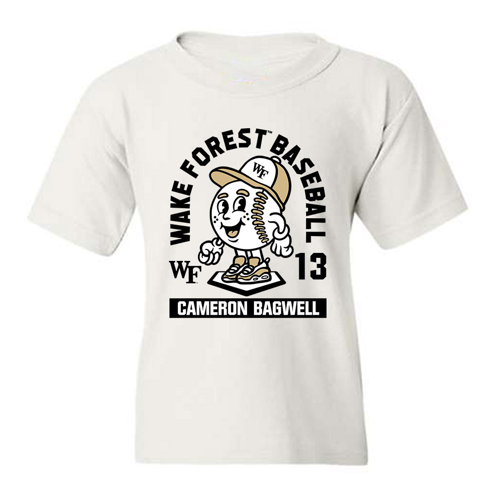 Wake Forest - NCAA Baseball : Cameron Bagwell - Fashion Shersey Youth T-Shirt-0