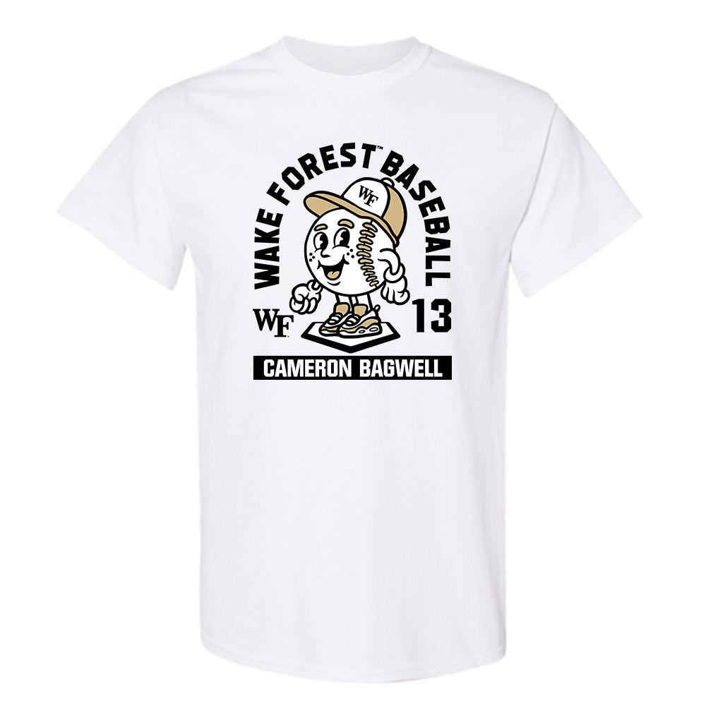 Wake Forest - NCAA Baseball : Cameron Bagwell - Fashion Shersey T-Shirt-0