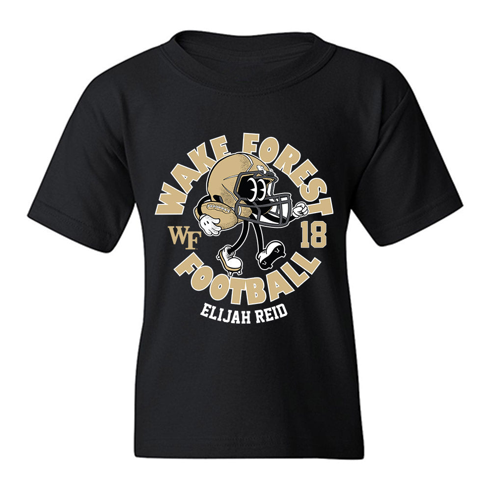 Wake Forest - NCAA Football : Elijah Reid - Fashion Shersey Youth T-Shirt-0