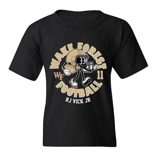 Wake Forest - NCAA Football : RJ Vick Jr - Fashion Shersey Youth T-Shirt-0