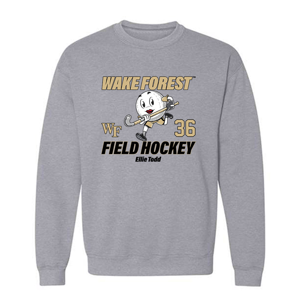 Wake Forest - NCAA Women's Field Hockey : Ellie Todd - Fashion Shersey Crewneck Sweatshirt