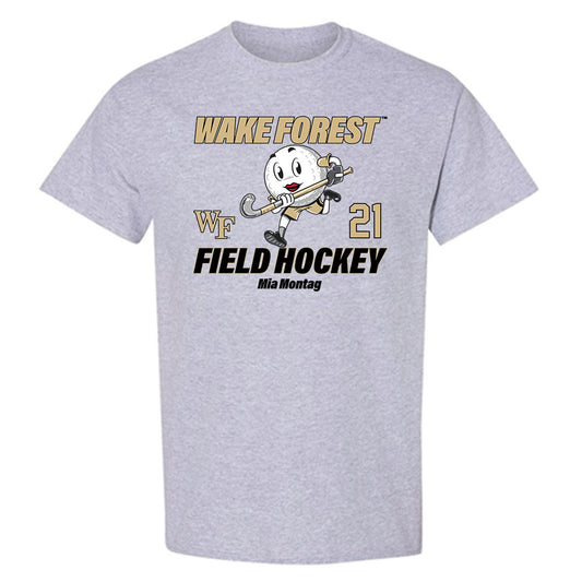 Wake Forest - NCAA Women's Field Hockey : Mia Montag - Fashion Shersey T-Shirt-0