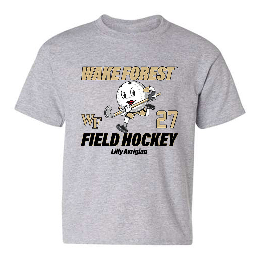 Wake Forest - NCAA Women's Field Hockey : Lilly Avrigian - Fashion Shersey Youth T-Shirt