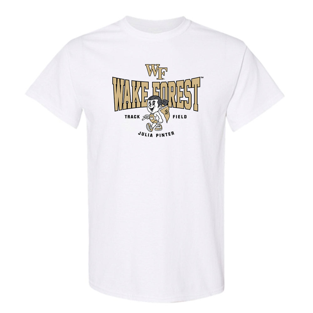 Wake Forest - NCAA Women's Track & Field : Julia Pinter - Fashion Shersey T-Shirt-0