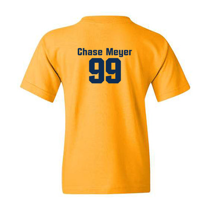 West Virginia - NCAA Baseball : Chase Meyer - Fashion Shersey Youth T-Shirt-1
