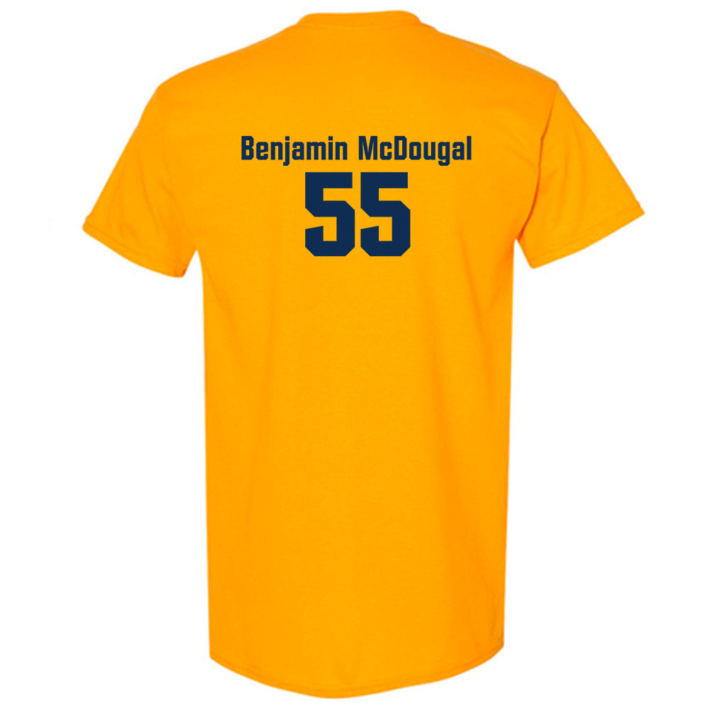 West Virginia - NCAA Baseball : Ben McDougal - Fashion Shersey T-Shirt-1