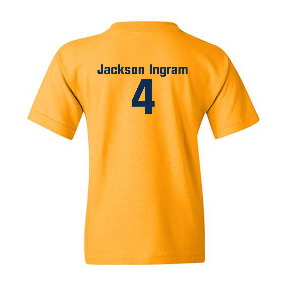 West Virginia - NCAA Baseball : Jackson Ingram - Fashion Shersey Youth T-Shirt-1