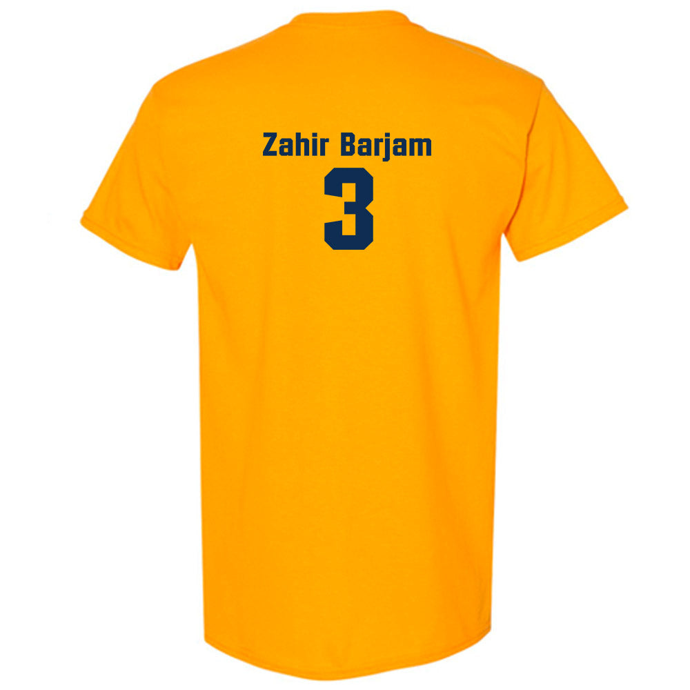 West Virginia - NCAA Baseball : Zahir Barjam - Fashion Shersey T-Shirt-1