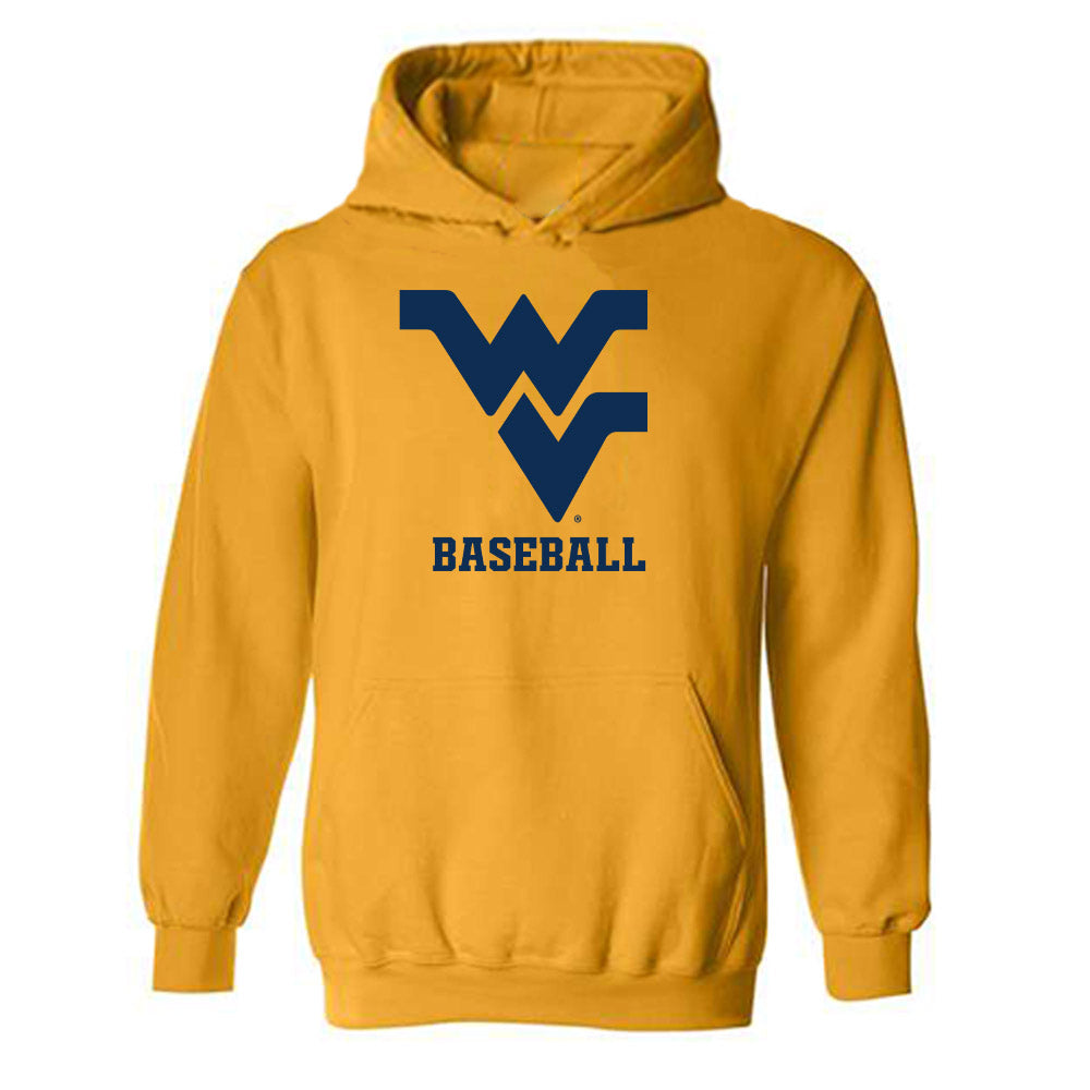 West Virginia - NCAA Baseball : Matt Ineich - Fashion Shersey Hooded Sweatshirt-0