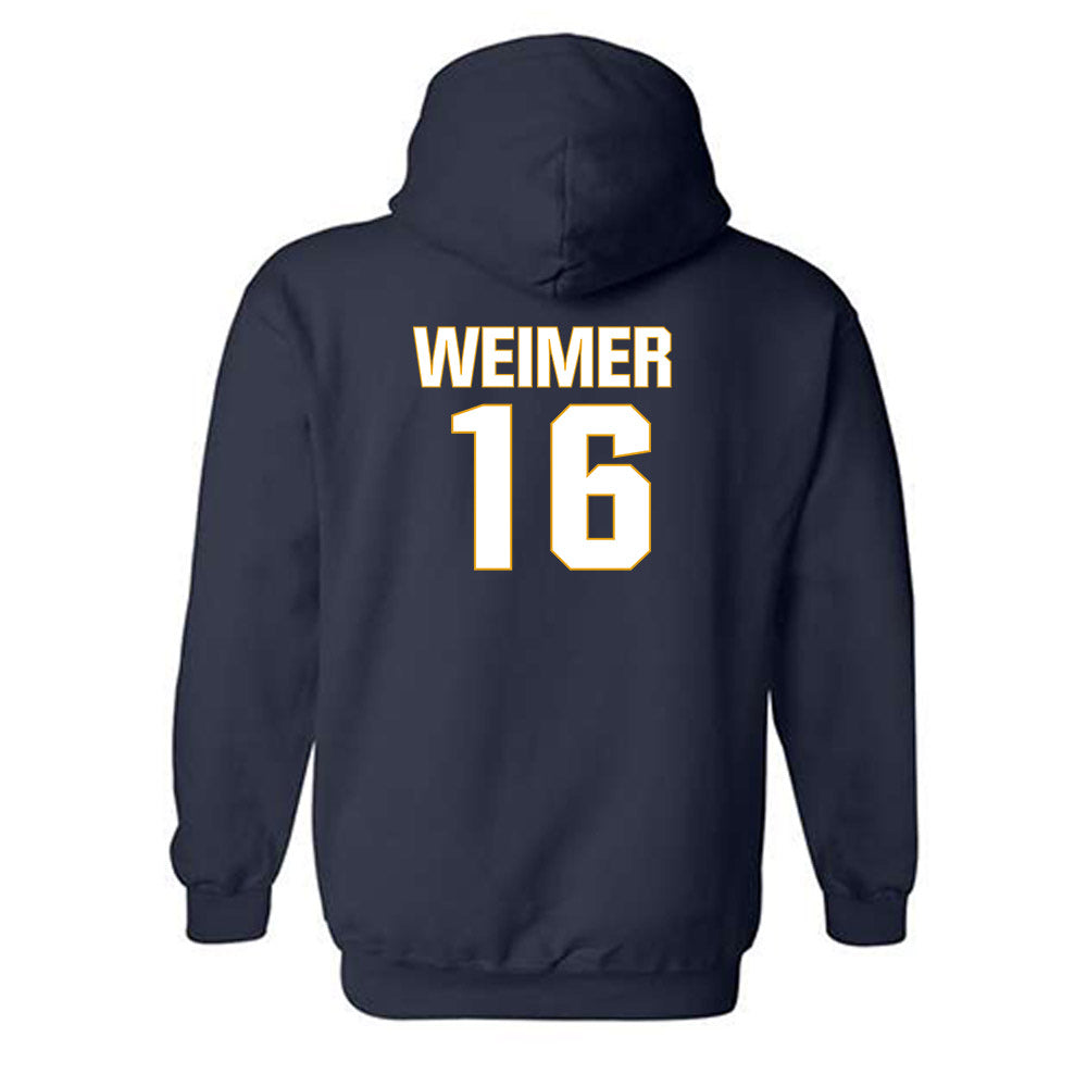 West Virginia - NCAA Football : Jeffrey Weimer - Fashion Shersey Hooded Sweatshirt-1