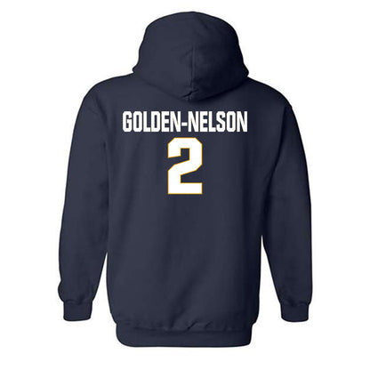 West Virginia - NCAA Football : Devonte Golden-Nelson - Fashion Shersey Hooded Sweatshirt-1