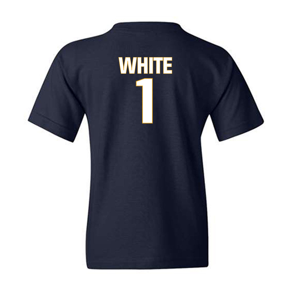 West Virginia - NCAA Football : Jahiem White - Fashion Shersey Youth T-Shirt-1
